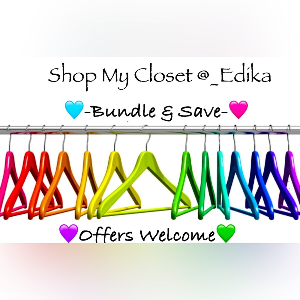 Hello, thanks for visiting my closet! Bundle & Save